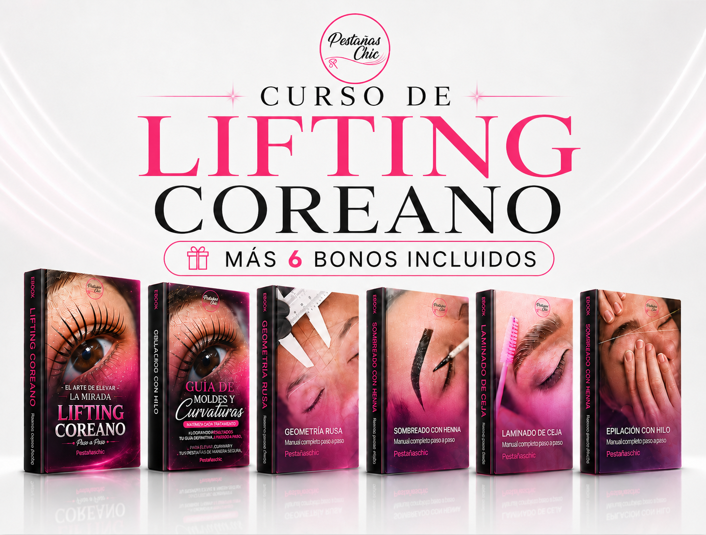 Curso Lifting Coreano con 6 bonos — Pestañas Chic