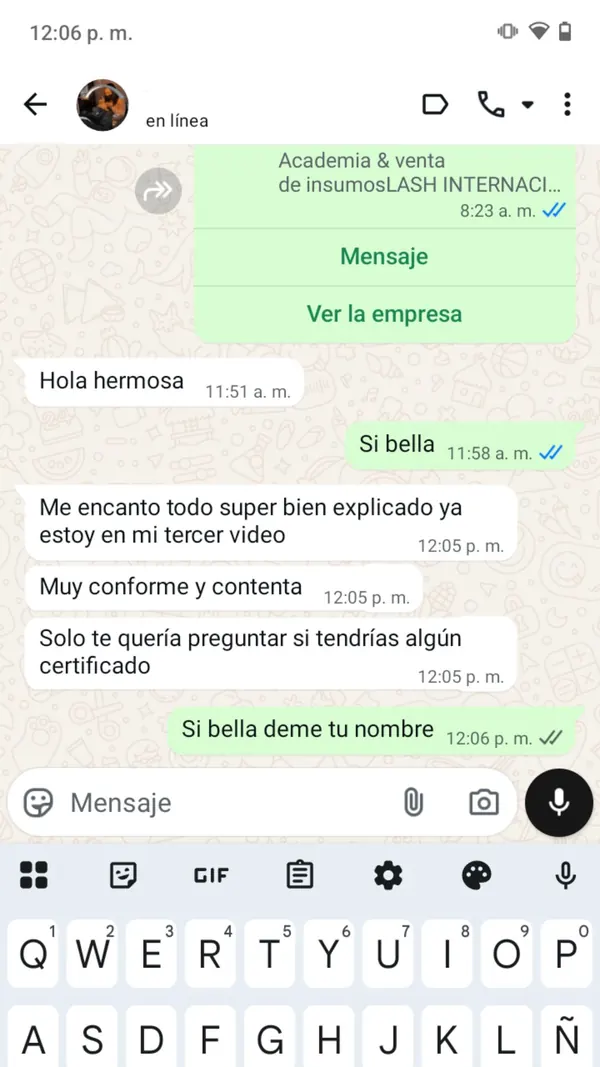 Testimonio real de alumna de LamiMaker Pro
