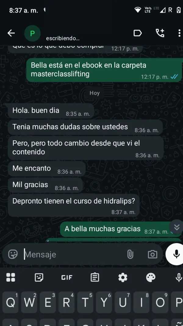 Opinión de alumna sobre LamiMaker Pro